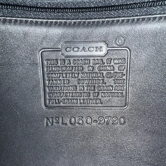 Coach City Black Bag - Picture 10 of 11